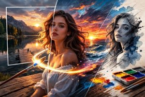 Обработка фото в цифровую эпоху: как Telegram-бот с ИИ превращает изображения в нежные произведения искусства